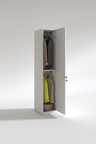 Kenzlife Gardırop 1 Kapılı Kilitli Öğrenci Dolabı Tek Kapı Günebakan Byz 180*35*42 Gardolap Dolap Of