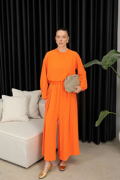Melike Tatar ORANJ Tuned Loose Trousers Set - 32-2210