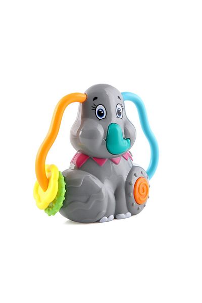 BONDİGO BL1039	Little Hands with Music Elephant - Lighted Musical Teether and Rattle