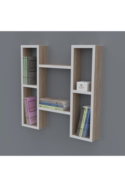 Kenzlife Kitaplık Melisa 060*060*20 Crd Duvar Rafı