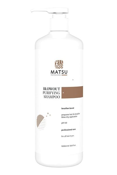 MATSU 1000ml Blowout Brazilian Blow Dry - Hair Care Shampoo