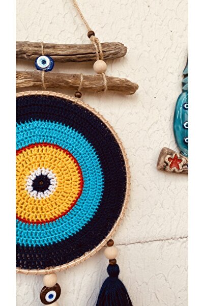 MakromeNis Nazarlık Nazar Boncuğu Düşkapanı Duvar Süsü Kapı Süsü