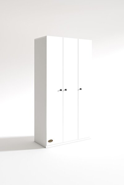 Kenzlife Gardırop 3 Kapılı Kapaklı Guzmanya Byz 173*90*42 Gardolap Dolap Ofis