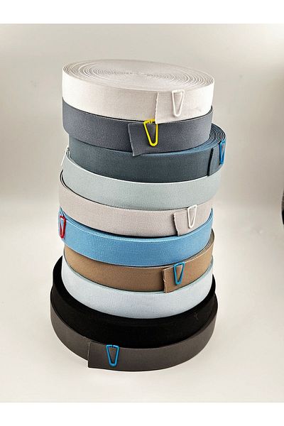 paşateks since 1995 şekil 3 cm jacquard rubber solid color (10 colors) 10 meters