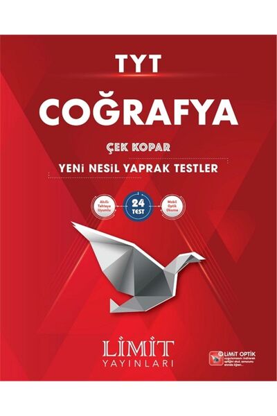 Limit Yayınları Tyt Coğrafya Çek Kopar Test Yni