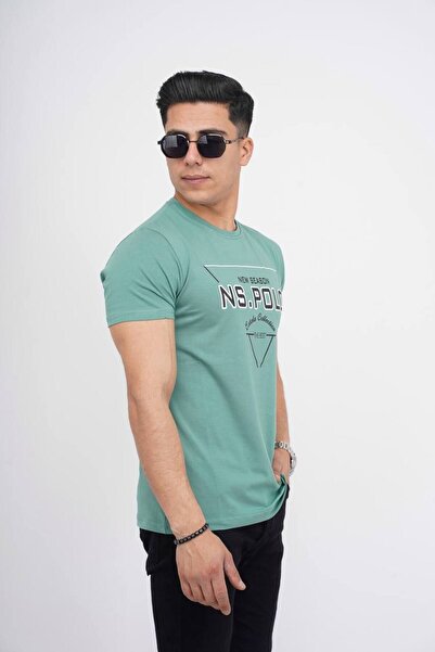 Est Estola Ανδρικό μπλουζάκι Slim Fit
