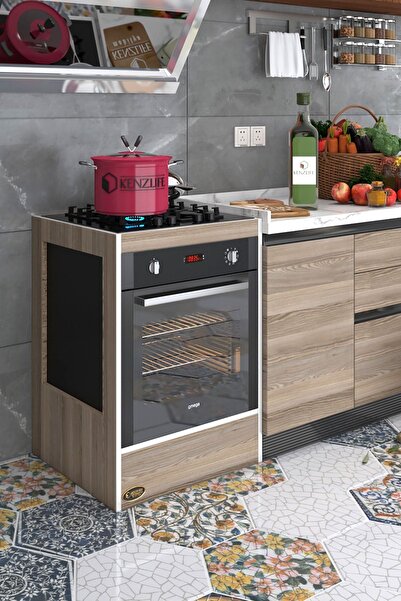 Kenzlife Ankastre Modülü Kabini Mangan3 Crd Fırın Ocak Dolabı