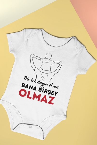 ADABEBEK Snap Printed Bodysuit for Baby Girl - Uncle Zibin 20533