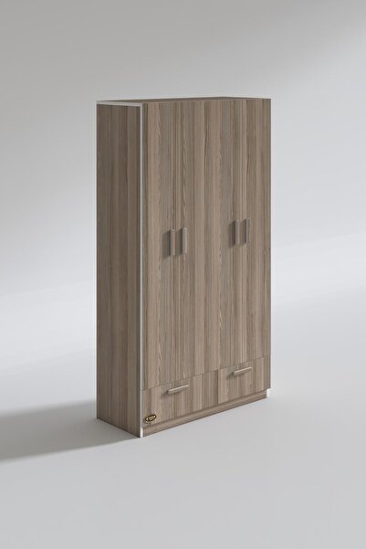 Kenzlife Gardırop 4 Kapılı 2 Çekmeceli Biberiye 182*100*42 Crd Kapaklı Gardolap Dolap