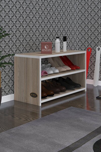 Kenzlife Ayakkabılık Goya Crd 040*70*30 Arkalıksız Ayakkabı Ofis Dolabı