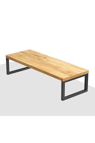 Genel Markalar Metal Ahşap Natural Monitör Yükseltici Stand