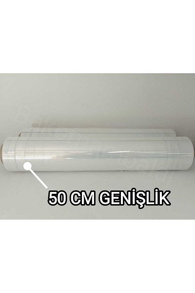 BAKOM AMBALAJ 50 CM STRETCH FILM 17 MICRON 250 METERS (GOODS-SHIPPING-MOVING-PALET STRETCH)