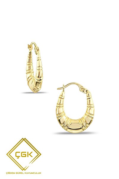 ÇGK KUYUMCULUK Altın Halka Küpe