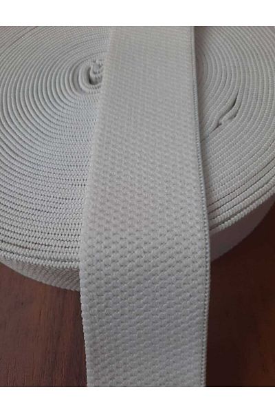 kadifecim 4 Cm Honeycomb Super Rubber Waist, Frost and Leg 1 Pack 3 Meters
