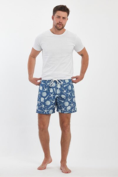 FİHA /ANGAZ-8937 DESENLİ CEPLİ DENİZ ŞORTU - DESEN 22