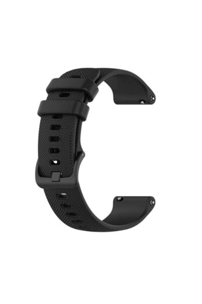 Gpack Zeblaze Stratos 2 Kordon Benekli Kancalı Silikon Siyah