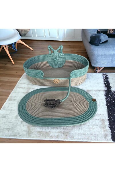 ModaCardin dekoratif modern kaliteli hasır kedi köpek yatağı