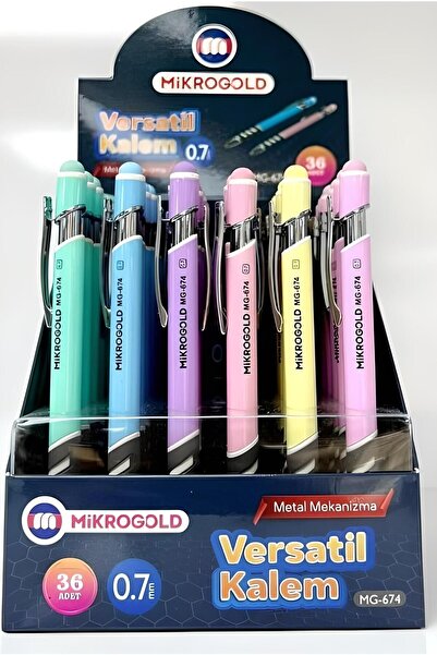 MİKROGOLD MG,674 0.7 UÇLU VERSATİL KALEM