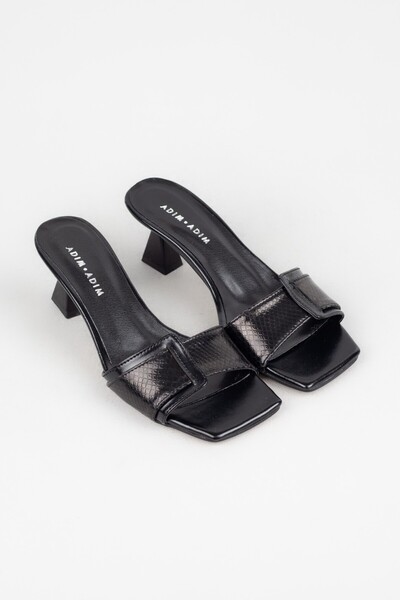 Adım Adım Square Heeled Slippers for Women