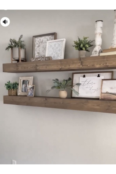 Yggdrasil Home Decor Dekoratif Doğal Ahşap  Tek’li  190 x 10 x 4 cm (Gizli Ap...