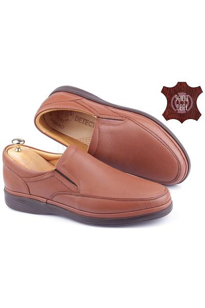 DETECTOR Genuine Leather Orthopedic Men's Shoes - Daily Use - Detector