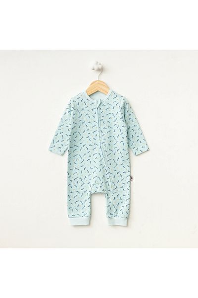 Crazy Baby Sunand Stars Ribbed Jumpsuit Set
