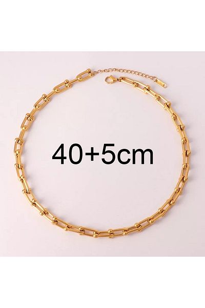 zeynep Z&D Accessory New Season Steel Tiffany Brand Model Necklace (45cm)