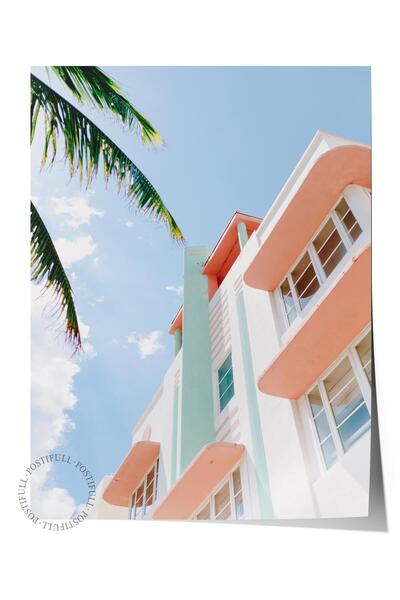 Postifull Poster fără încadrare, pictură cu tematică de vară NR:106, fotograf...