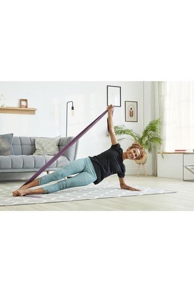 Decathlon By Nyamba Pilates Bandă Nivel Mediu 3 Kg Roșu Claret Europestore