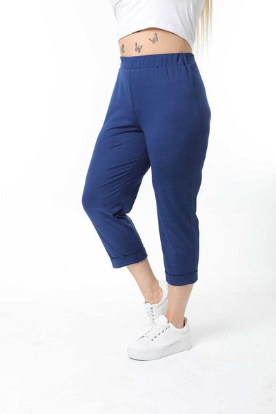 Esina Pantaloni Capri Diver / Scuba Fabric pentru femei