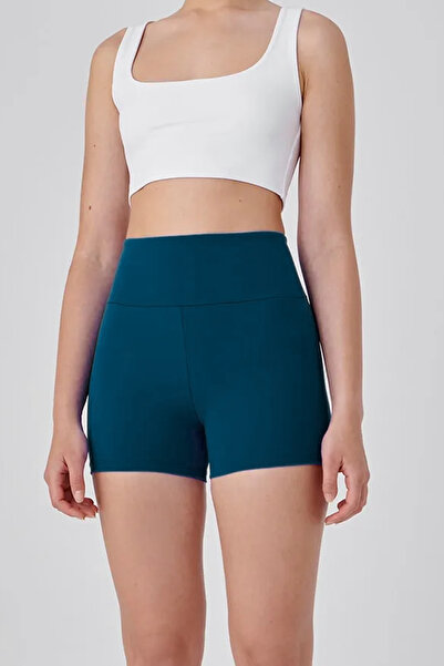 BUCADO Petrol Yeşili Mini Tayt Şort Etek Altı & Voleybol & Havuz Ve Deniz Şortu & Günlük