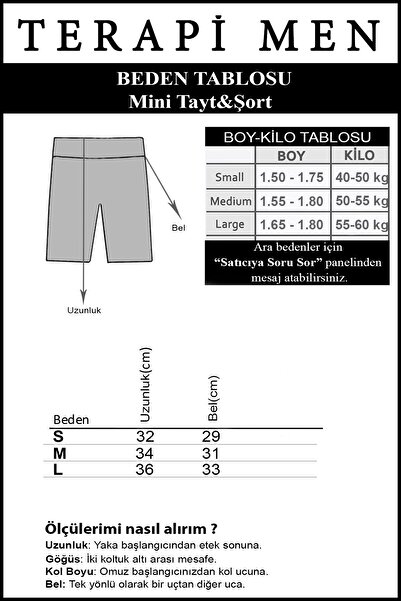 Terapi Men Petrol Yeşili Mini Tayt Şort Etek Altı & Voleybol & Havuz Ve Deniz Şortu & Günlük