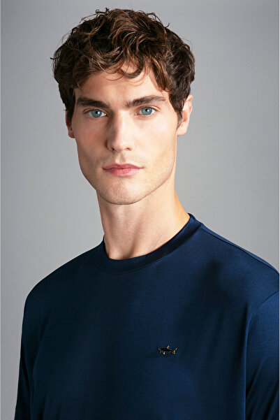 PAUL&SHARK Men's Knitted T-Shirt C.W. Cotton