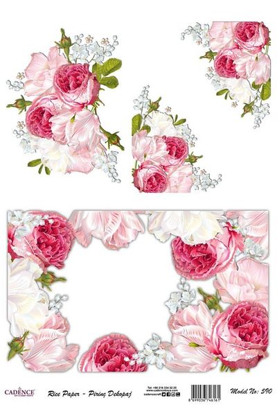 Cadence Rice Decoupage - Model 590