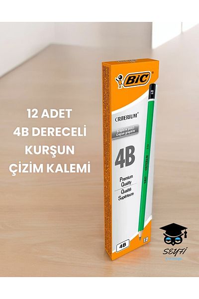 Bic 12 Pieces 4B Graduated Art Marker