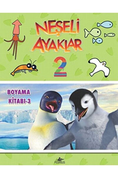 Pegasus Yayınları Neşeli Ayaklar 2 Boyama Kitabı 3 | Çocuklar İçin Eğlenceli ...