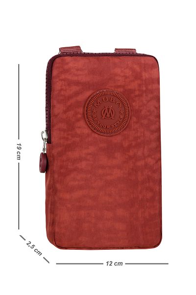 MUBO Crossbody Shoulder Bag with Adjustable Strap and Zippered Compartment Phone Holder