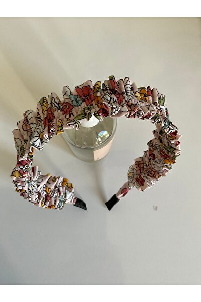 MADE BY PERİ Viscose Fabric - Comfortable in Crowns for Kids and Adults with Ruffles and Colorful Patterns