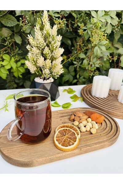 SAMMWOOD DEKORATİF AHŞAP SUNUM TABAĞI , KAHVE SUNUM TABAĞI , ATIŞTIRMALIK SUNUM TABAĞI ,