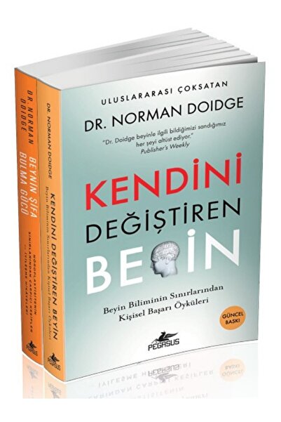 Pegasus Yayınları Kendini Değiştiren Beyin + Beynin Şifa Bulma Gücü (2 Kitap ...