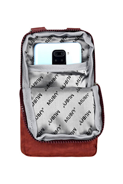 MUBO Crossbody Shoulder Bag with Adjustable Strap and Zippered Compartment Phone Holder