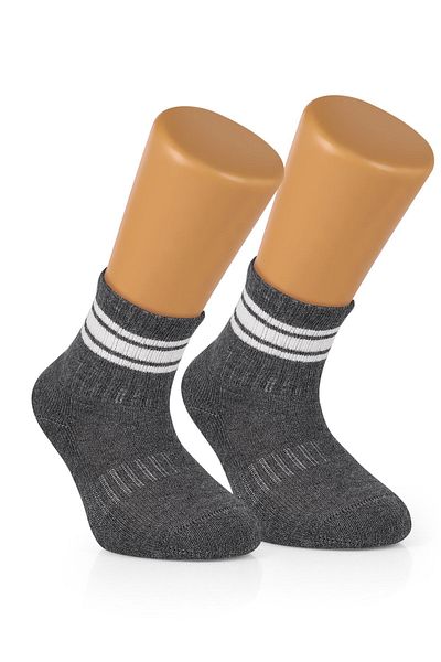 Ozzy Socks 4 чифта памучни детски раирани чорапи за момче