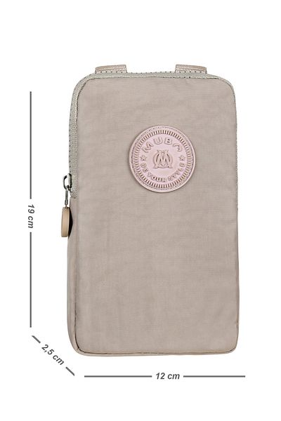 MUBO Crossbody Shoulder Bag with Adjustable Strap and Zippered Compartment Phone Holder