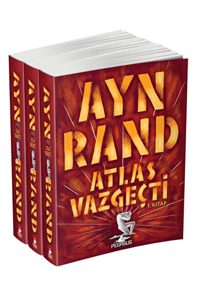 Pegasus Yayınları Atlas Vazgeçti (3 Kitaplık Set) - Ayn Rand