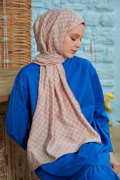 Şalland Freya Shawl Series Salmon