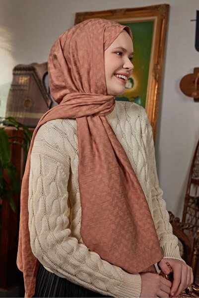 Şalland Σειρά Freya Shawl Milk Coffee