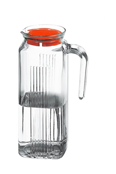 Paşabahçe Kırmızı Kapaklı Sürahi 1 lt 80050