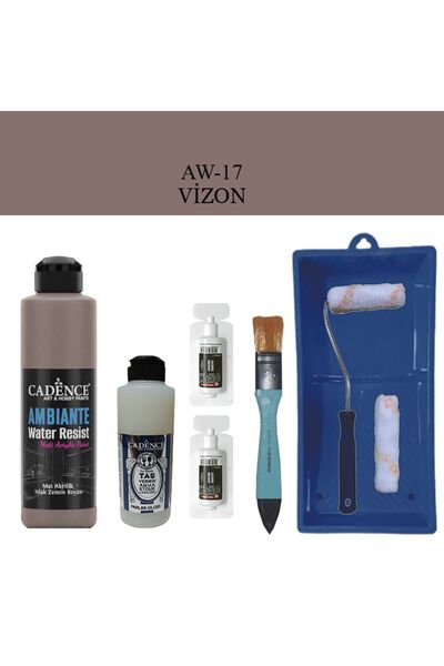 Cadence Boya Fayans Tezgah B-Ambiente Islak Zemin Aw-17 Vizon 250Ml Katalizör...