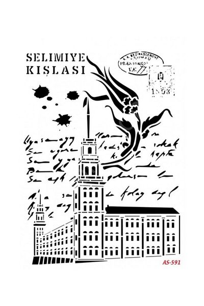 Cadence Selimiye Barracks Cadence A4 Stencil AS591