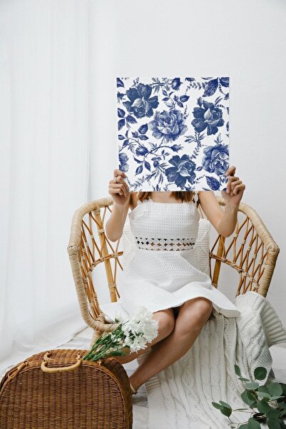 Cadence Pirinç Dekopaj kağıdı Dünya'nın Mavi Tonları K012 30X32CM